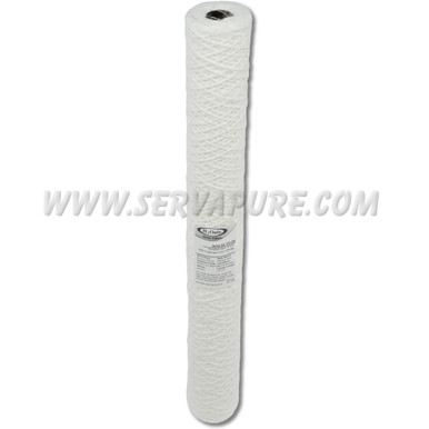 H2Only 20M-BCSS-20, 20 Micron Wound Bleached Cotton SS Core