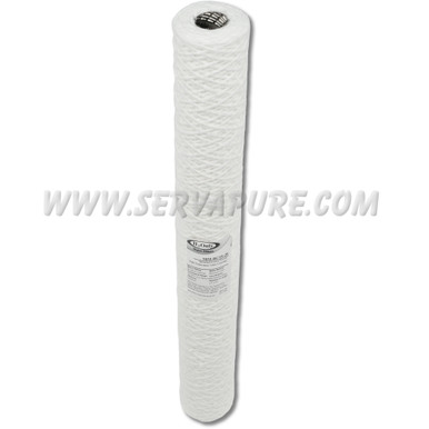 H2Only 50M-BCSS-20, 50 Micron Wound Bleached Cotton SS Core