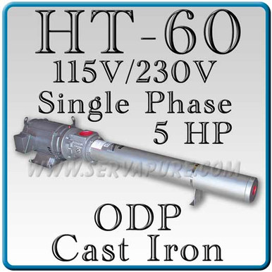 Webtrol H60B5 HT Series Booster Pump, Cast Iron