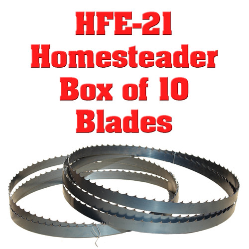 Box of 10 blades HFE-21 Homesteader