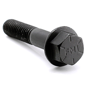 1/2"-13 x 4-1/2" Grade 8 Frame Bolt, Non-Indented, Non-Serrated, Black Phosphate & Oil (120/Bulk Pkg.)