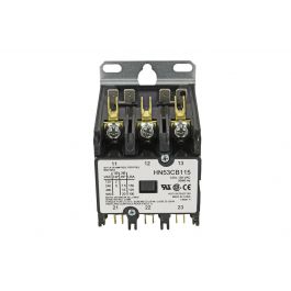 Carrier HN53CB115 3-Pole Contactor 25 Amp 120V Coil