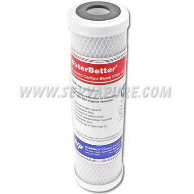 Harmsco WBCB-975, 10 Micron WatterBetter Carbon Block Cartridge