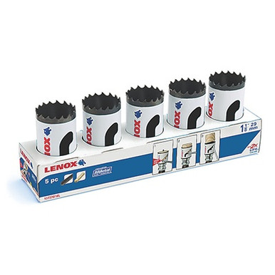 Lenox 1-3/4" Bi-Metal Speed Slot Hole Saw Contractor's 5-Pk. #10741B28L