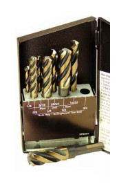 Type 134-AG Hole Hog 8 Piece Set4-Flute Core Drills (SP-8HH), Norseman Drill #NDT-38880