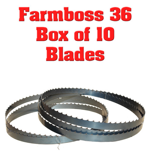 Box of 10 Blades Hudson Farmboss 36