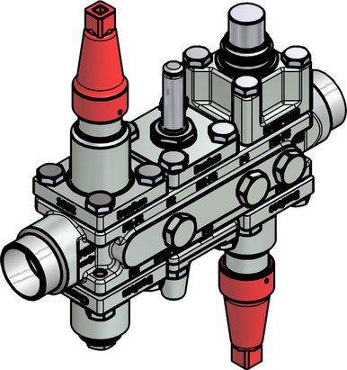 027L3048 Danfoss Valve station, ICF 20-6-5MC