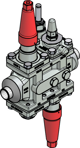 027L4063 Danfoss Valve station, ICF 25-4-9