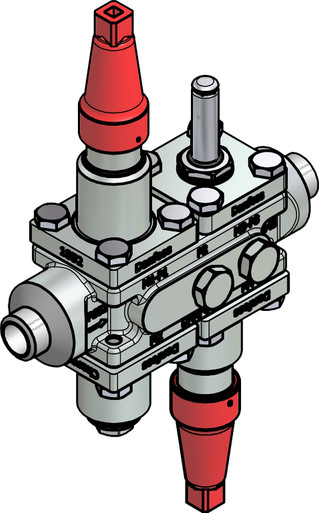 027L3069 Danfoss Valve station, ICF 20-4-9
