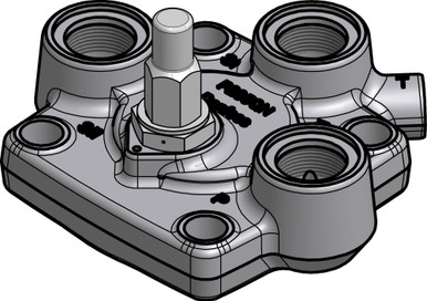 027H4173 Danfoss Top cover, ICS3 40