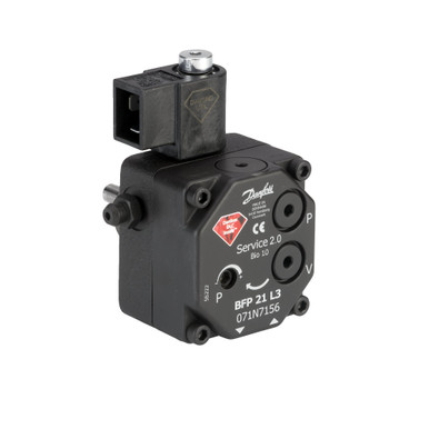 071N7157 Danfoss Oil Pumps, BFP 21, 24.00 L/h, Rotation: R, Nozzle/pressure outlet: L + R