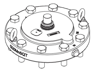 027H7153 Danfoss Top cover, ICM 125