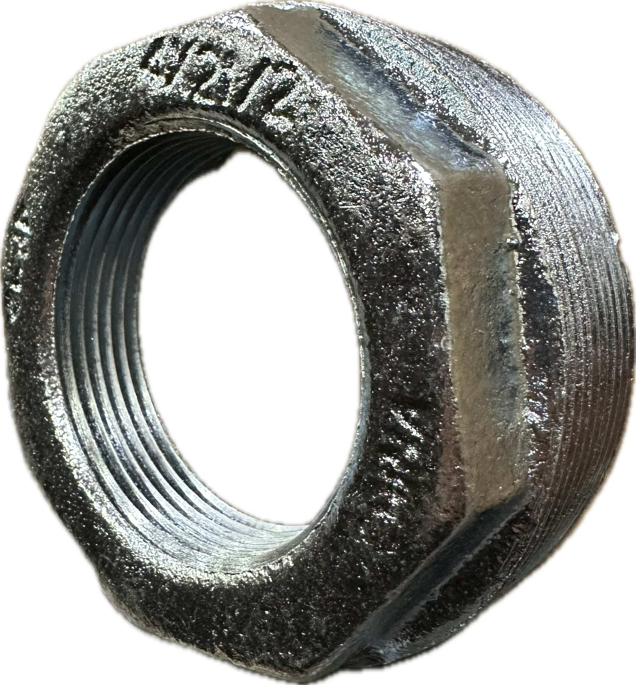 BMI 36157 4 Inch x 2-1/2 Inch Galvanized Reducing Bushing