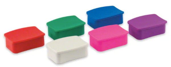 LaMotte 0484 Replacement Caps – Set of 6 Snap-On Caps for ColorQ 2X/PRO Tubes