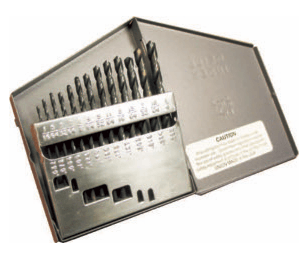 13 Piece General Purpose 118 Degree Point Jobber Length Drill Bit Set (Qty. 1), Norseman Drill #48310