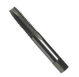 #12-24 HSS Type 20 Bright Finish Spiral Point Plug Tap (Qty. 1), Norseman Drill #60281