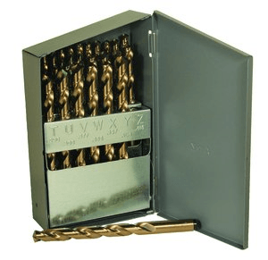 30 Piece Type 150 Ultra Dex - M42 Cobalt Heavy Duty Jobber Length Drill Bit Set, Norseman Drill #68410