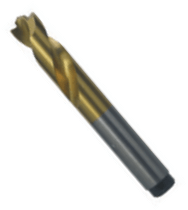 10 mm TE Type 187-DN TiN Coated Weldout Spotweld Drills, Norseman Drill #NDT-73480
