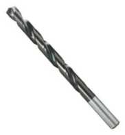 Size #6 190-ALN - 135 Degree, Split Point, Wire Gauge, Jobber Length, HSS Drill Bit (6/Pkg.), Norseman Drill #80600