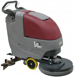 E20SPORT Disc Traction Driven Automatic Scrubber - Equipped W/On-Board Charger - No Batteries - 20" Sport ModelE20S