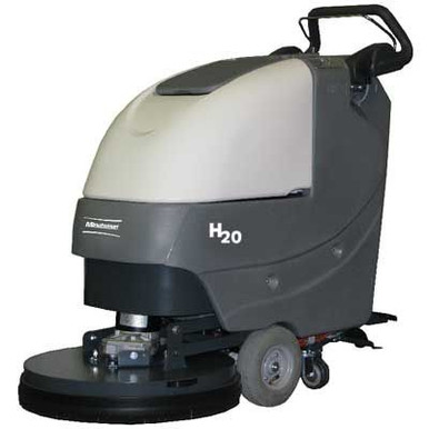 H20 Hospital Series Brush Driven Automatic Scrubber - Quick Pack - Trojan Batteries - 20" Hospital Brush Drive Model H20BDQP