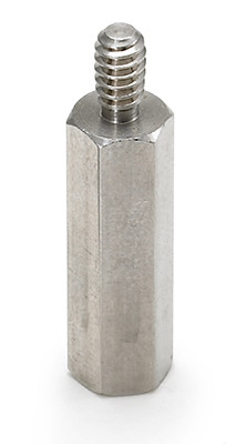 6 mm OD x 19 mm L x M3-0.50 Thread Aluminum Male/Female Hex Standoff (250/Pkg.)