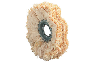 4 x 1/2 x 3/4 In. Keyway Sisal Web Polishing Rings (Pkg Qty: 5) | Impregnated |Metabo 623507000