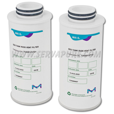 MilliporeSigma TANKVNT21, Vent Filter 0.22 Micron, 2/Pack