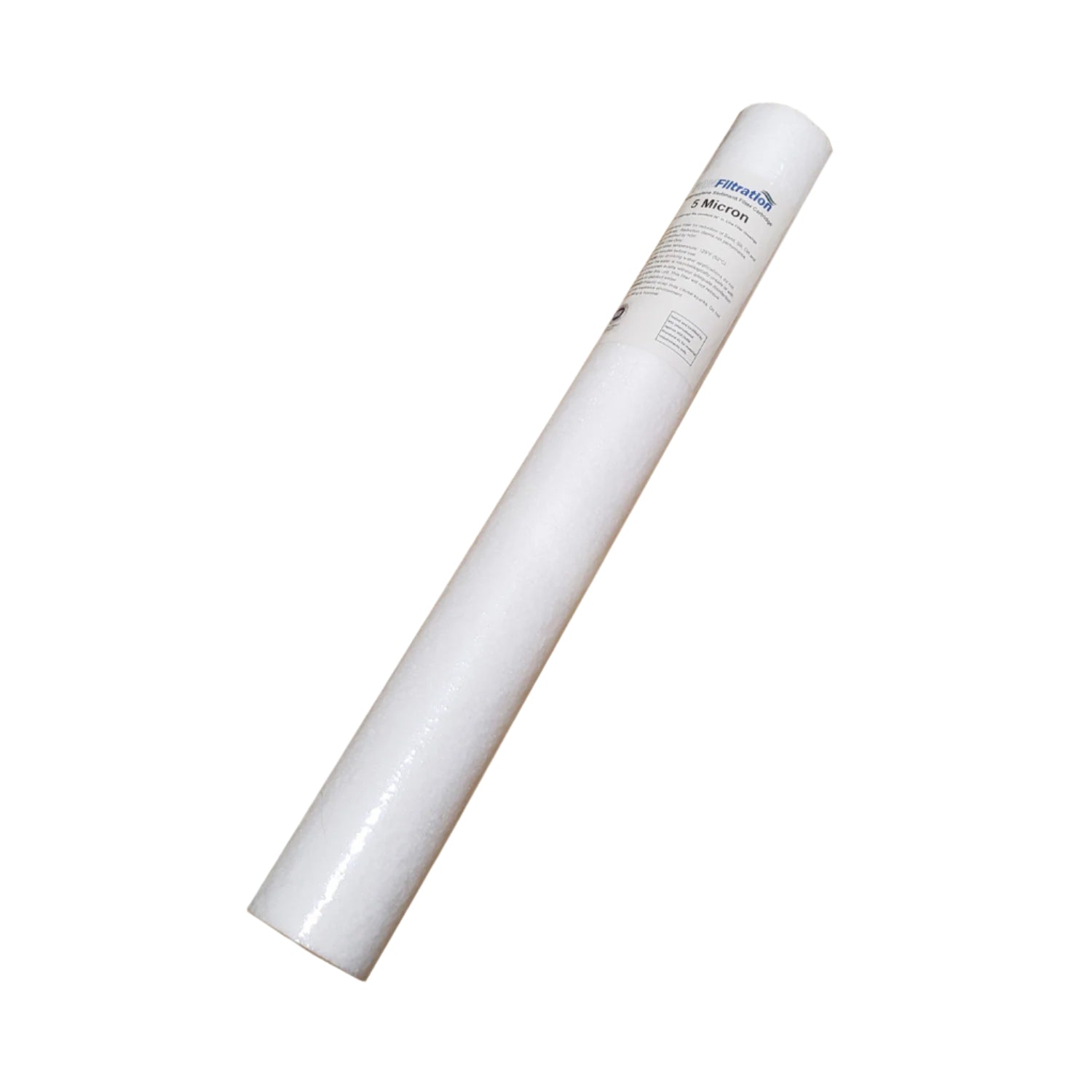 PRMFiltration PA2025 20 Inch x 2.5 Inch 25 Micron Spun Polypropylene Sediment Filter Cartridges, NSF Certified