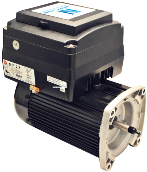 Neptune Variable Speed Pool Pump Replacement Motors - Square Flange, Category S, Threaded Shaft