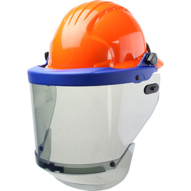 Gray OS 12 Cal/cm2 Arc Shield and Hard Hat Kit HRC 2 9150-56511