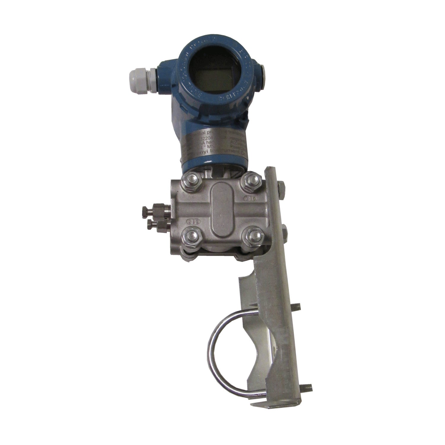 PRM (3051 for Hazardous Locations) Differential Pressure Transmitter with LCD Display, 0-40"WC, Mounting Bracket