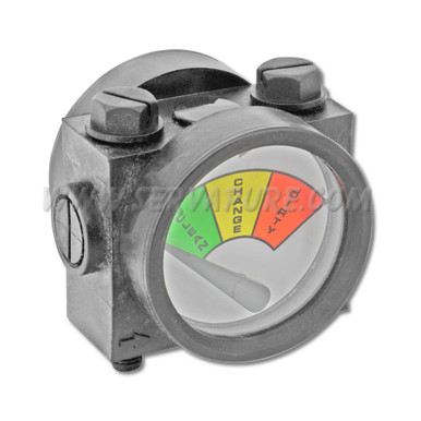 LIMITED QUANTITIES REMAIN- Pentek 143549, 3 Color Differential Pressure Needle Gauge