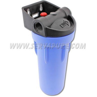 LIMITED QUANTITIES REMAIN - Pentek 150550, 3G Standard, 3/4'' In/Out, 10'' Blue/Black, IB, w/PR