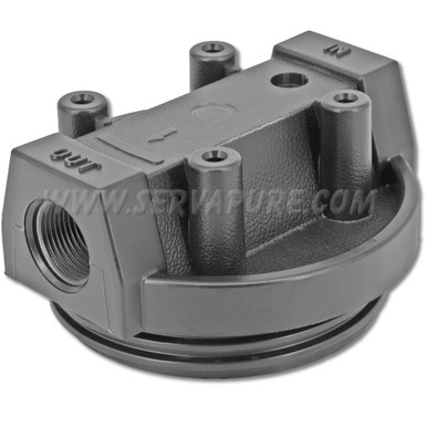 LIMITED QUANTITIES - NO REPLACEMENT - Pentek 154001, 3/4'' In/Out, Black Cap No PR for Standard Housing