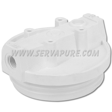 Pentek 154062, 1/4'' In/Out, White Cap, No PR for Slim Line Housing