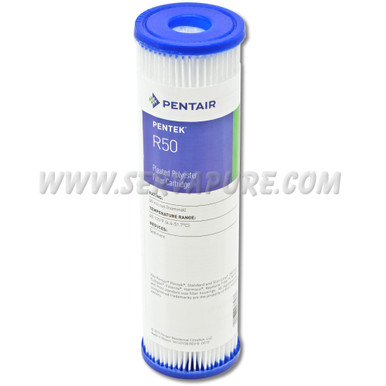 Pentek 155038, R50 Pleated Polyester