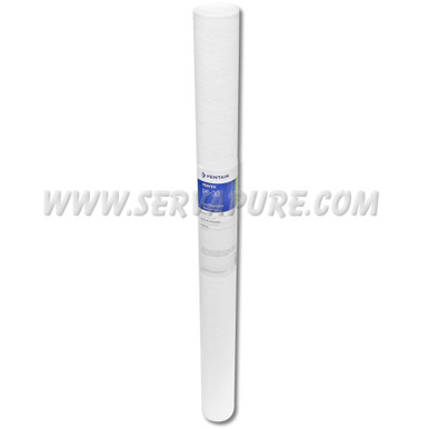 Pentek 155228, P5-30 Spun Polypropylene, 2-1/2'' x 30'', 5 Microns