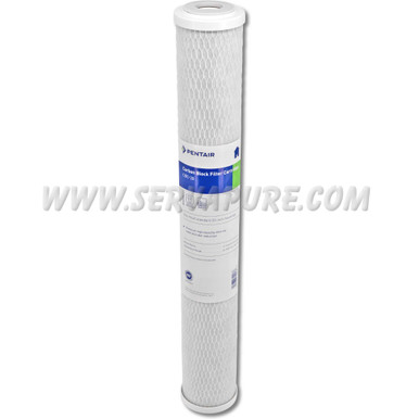 Pentek 155309, CBC-20 Carbon Block Filter, 0.5 Micron, 2.5'' x 20''
