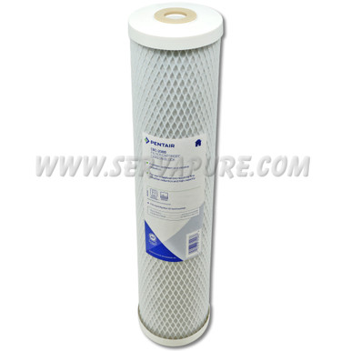 Pentek 155312, CBC20-BB Carbon Block Filter, 0.5 Micron, 4.5'' x 20''