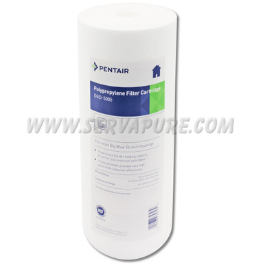 Pentek 155357-43, DGD-5005 Dual-Gradient Polypropylene, 10''