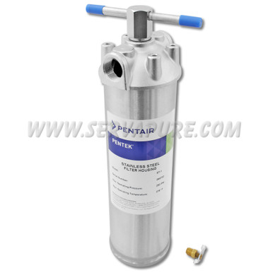 Pentek 156017, ST-1, Stainless Steel, 3/4'' In/Out, #10