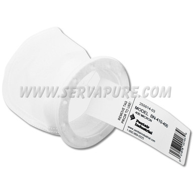 LIMITED QUANTITIES REMAIN - Pentek 255015-03, BN-410-600 Nylon 600 Micron Bag Filter, PLT4