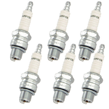 Champion 6 Pack of Genuine OEM (828S) Spark Plugs - QL77JC4-6PK
