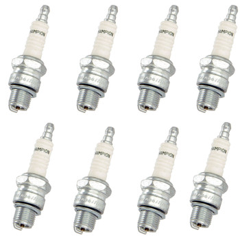 Champion 8 Pack of Genuine OEM (828S) Spark Plugs - QL77JC4-8PK