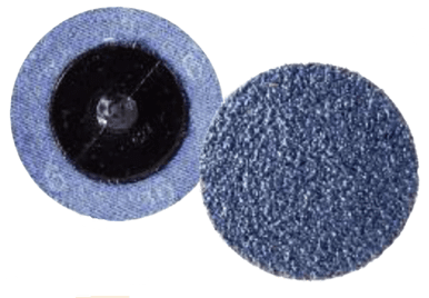 Quick Change Discs - Zirconia - 2" Type R, Grit: 24, Mercer Abrasives 393202 (50/Pkg.)