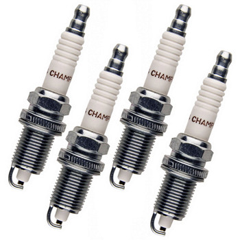 Champion 4 Pack of Genuine OEM (436S) Spark Plugs - RC12LC4-4PK