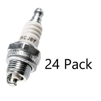 Champion 24 Pack of Genuine OEM Spark Plugs - RCJ8Y-24PK