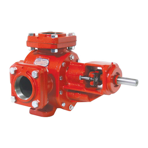 Roper 3600 Series 2 in. NPT Heavy Duty Cast Iron Petroleum Transfer Gear Pump, Packing Seal, 126 GPM