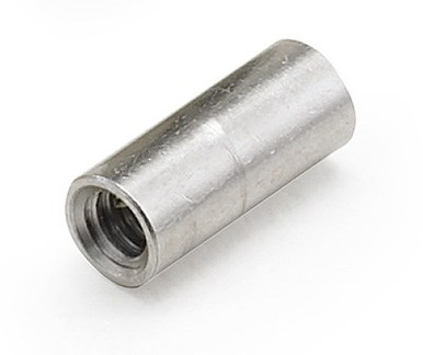 1/4" OD x 1/4" L x #8-32 Thread Aluminum Female/Female Round Standoff, Plain (1000/Bulk Pkg.)